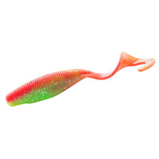 Плаваючий силікон ZMAN Streakz Curly Tailz 7" 3pc #Nuked Chicken Glow (STKCRL7-241PK3)