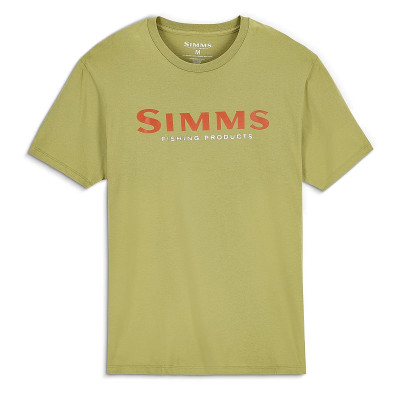 Футболка Simms Logo T-shirt Tent Green XL (12803-1347-50)