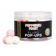 Бойли Dynamite Baits Peppered Fruit Fluro Pop-Ups 15mm (DY1924)
