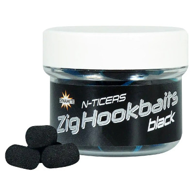 Пелетс Dynamite Baits N-Ticers Zig Hookbaits Black 12х6 mm (DY1878)