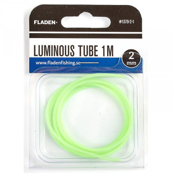 Силіконовий кембрик Fladen Lumnious green 4mm 1m (1379-4-1)