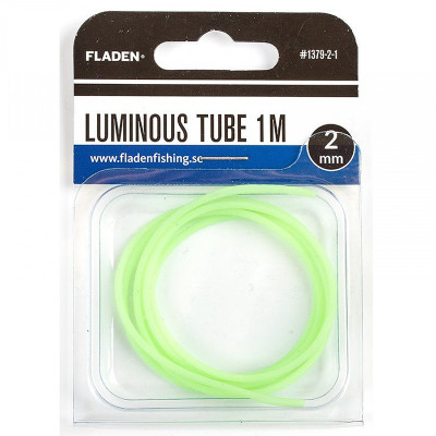Силіконовий кембрик Fladen Lumnious green 4mm 1m (1379-4-1)