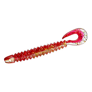Силікон Daiwa HRF Curly 2.6" #Akakin (07470083)