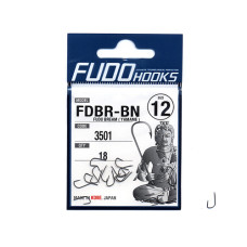 Крючки Fudo Bream Yamame Black 12 (18 шт.) (FHBN350112)