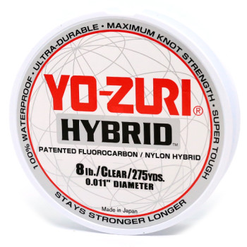 Жилка Yo-Zuri HYBRID 275YD 8Lbs 252m (0.283mm) (R515-CL)