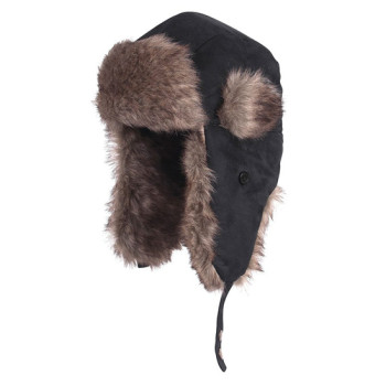 Шапка зимняя Fladen Fur Cap Black M (22-930B-M)