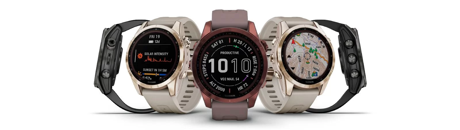 Принимайте вызовы с надежными мультиспортивными GPS-часами fenix 7s Sapphire Solar