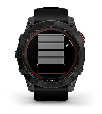 Вбудований ліхтарик - Garmin fenix 7x Solar