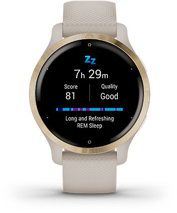 Garmin Venu 2s - Розширені функції моніторингу сну Розширені функції моніторингу сну